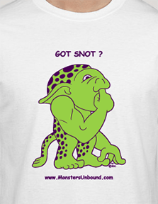 T-shirt featuring the monster Mott